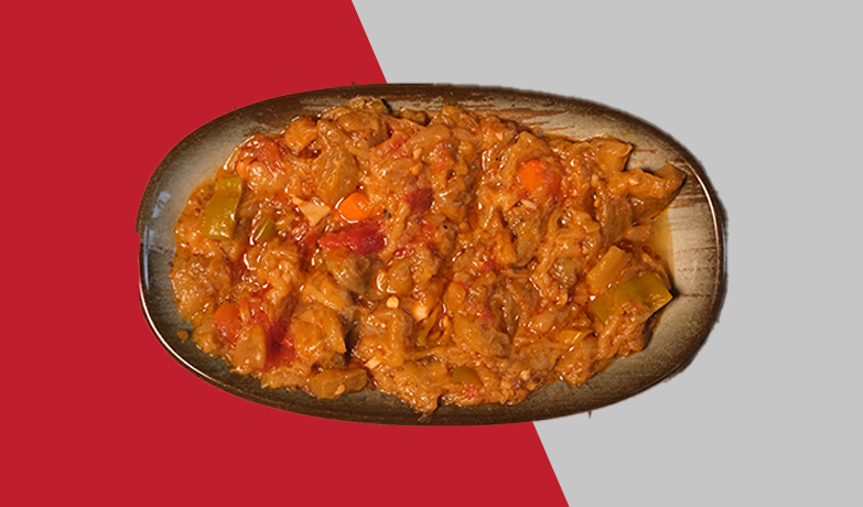 Sıcak Patlıcan Salatası
